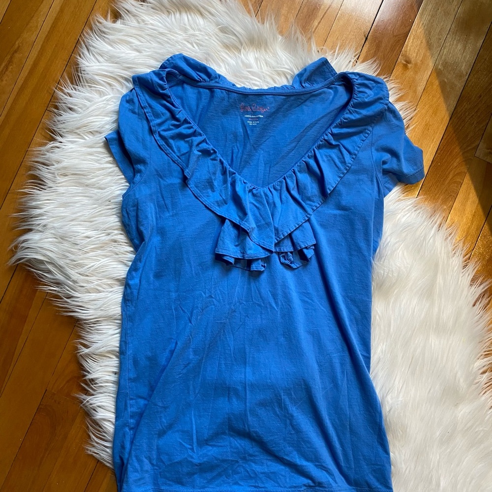 Lilly Pulitzer blue shirt